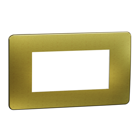 Placa ornament, Unica Studio Metal, 4 module, auriu sau alb