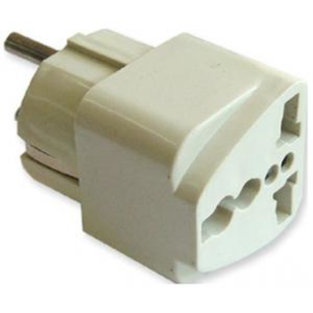 Adaptor stecher universal W366 – alb