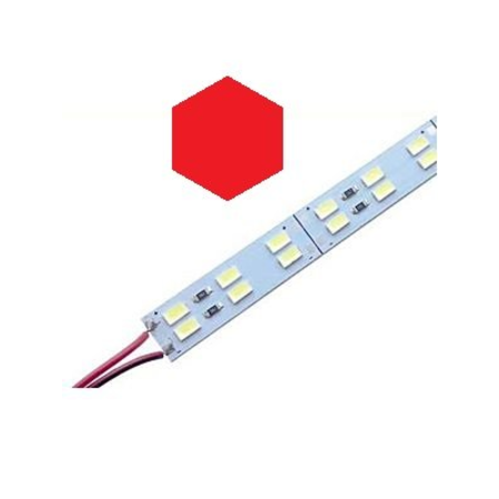 Banda LED rigida – 5630/2randuri/144led 12v/16w/red/1m