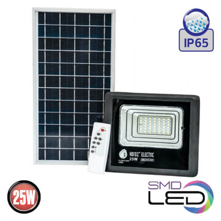 HZ 068-012-0025 Proiector solar LED 25w/6400k – negru