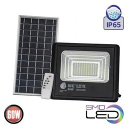 HZ 068-012-0060 Proiector solar LED 60w/6400k – negru