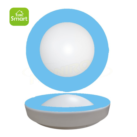 Plafoniera LED – WiFi / albastru / WiseHome app