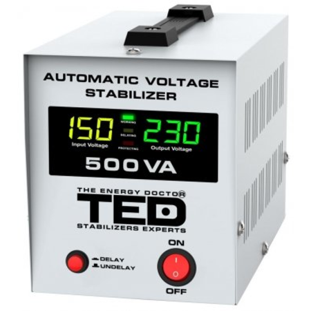 TED-000194 Stabilizator 500VA – AVR LCD