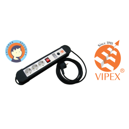 Vipex 43020 Prel protectie la suprasarcina (3×1,0mm) 3P 3m