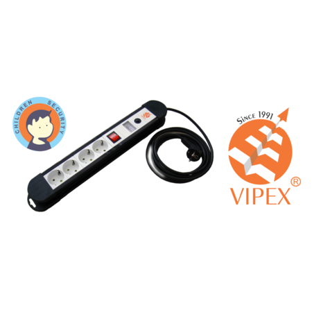 Vipex 43021 Prel protectie la suprasarcina (3×1,5mm) 4P 3m