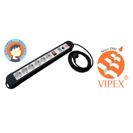 Vipex 43023 Prel protectie la suprasarcina (3×1,5mm) 6P 2m