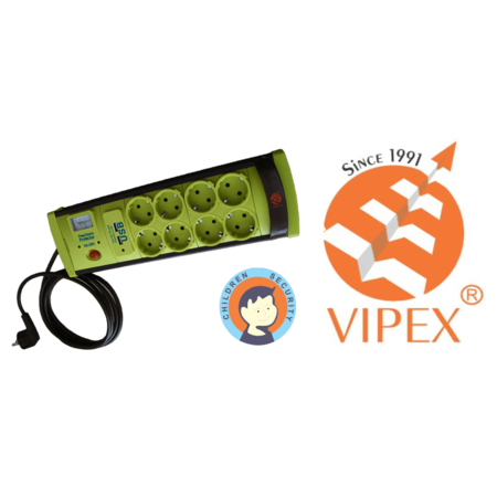 Vipex 43026 Prel protectie la supratensiune (3×1,0mm) 8P USB 3m