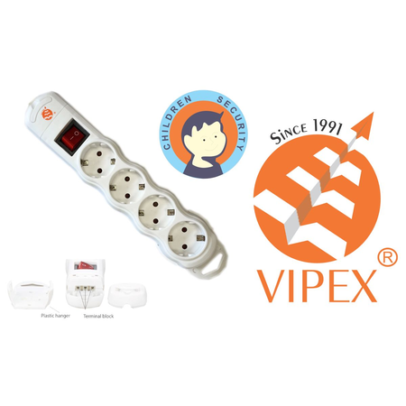 Vipex 43034 Cap prelungitor 4p intrerupator