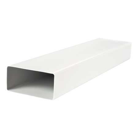 EL02-413 PVC FLAT DUCTS 110x55MM. 1M