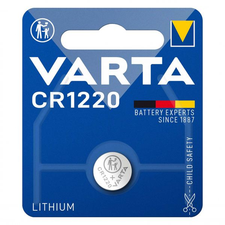 Baterie litiu 3V CR1220 35mAh, Varta