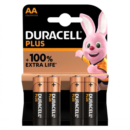 Baterii AA R6, blister 4 Buc. Duracell