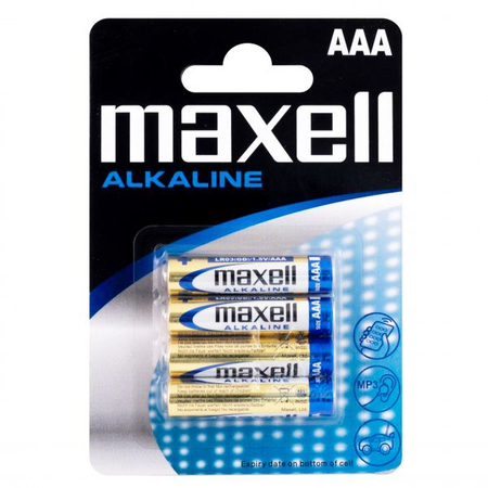 Baterii AAA R3, blister 4 Buc. Maxell