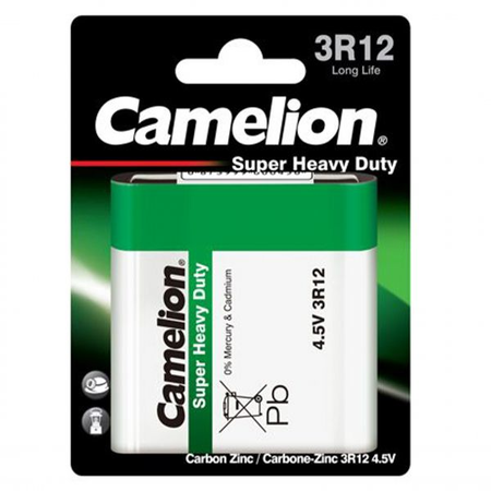 Baterie 4.5V 3R12 Bulk, Camelion Heavy Duty