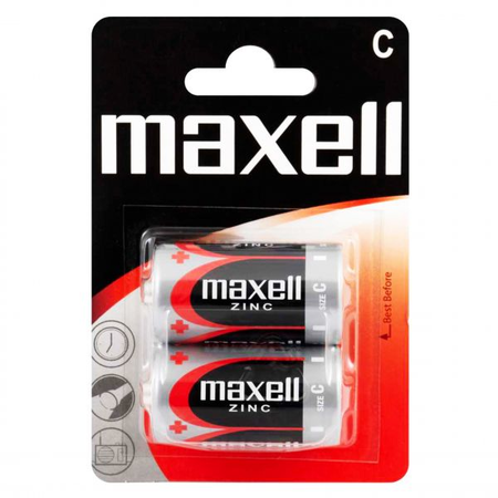 Baterii C R14, blister 2 Buc. Maxell Zinc