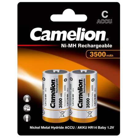 Camelion Acumulatori 3500mAh Preincarcati 1.2V Ni-MH C R14 B2