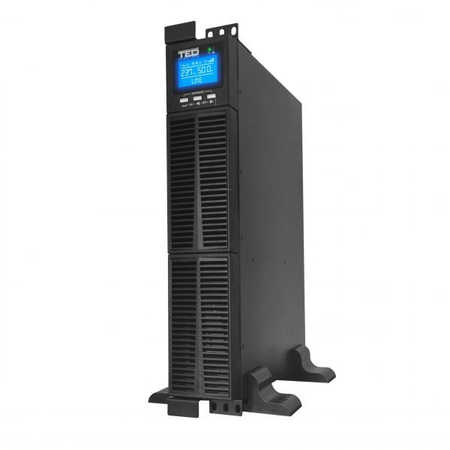 UPS 3000VA rackabil 2U, ONLINE, dubla conversie, management, 1 schuko + 4 IEC , TED004062 New