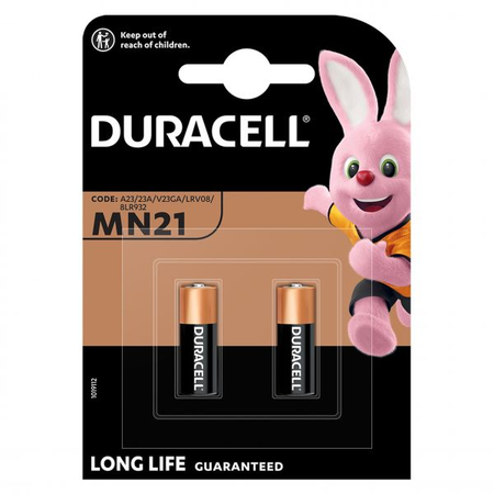 Baterii 12V 23A V23GA A23 MN21, 2 Buc. Duracell