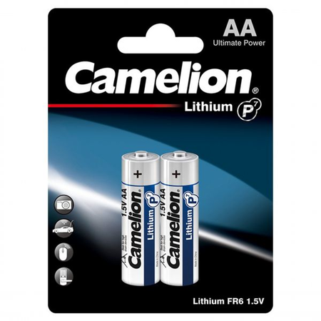 Baterii AA R6, blister 2 Buc. Camelion