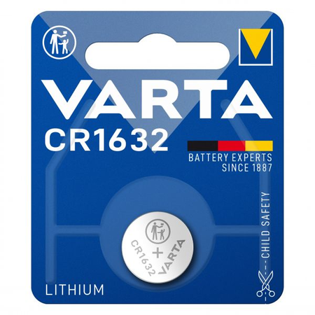 Baterie litiu 3V CR1632 137mAh, Varta