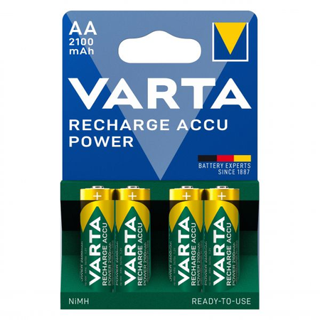 Varta Acumulatori 2100mAh Preincarcati 1.2V Ni-MH AA R6 B4