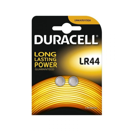 Baterii ceas alcaline AG13 LR44 A76, 2 Buc. Duracell