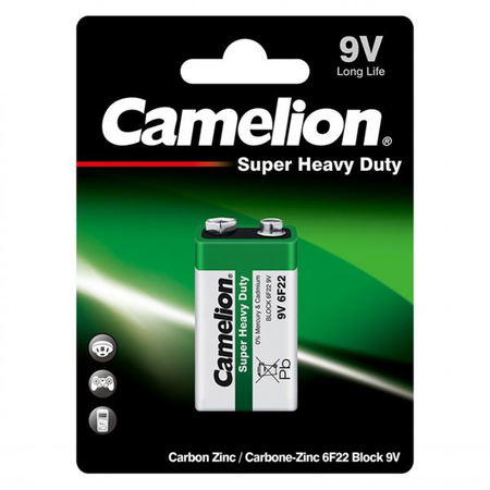 Baterie 9V 6LR61 6F22, Camelion Heavy Duty