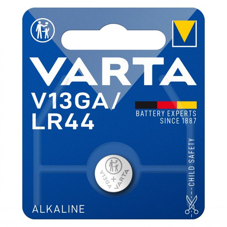 Baterie ceas alcalina AG13 LR44 V13GA A76, 1 Buc. Varta