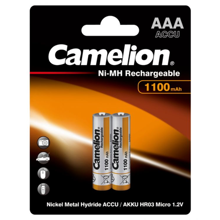 Camelion Acumulatori 1100mAh Preincarcati 1.2V Ni-MH AAA R3 B2