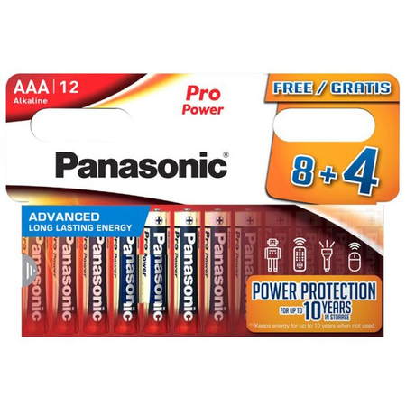 Baterii AAA R3, blister 12 Buc. Panasonic PRO