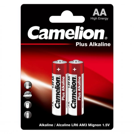 Baterii AA R6, blister 2 Buc. Camelion PLUS