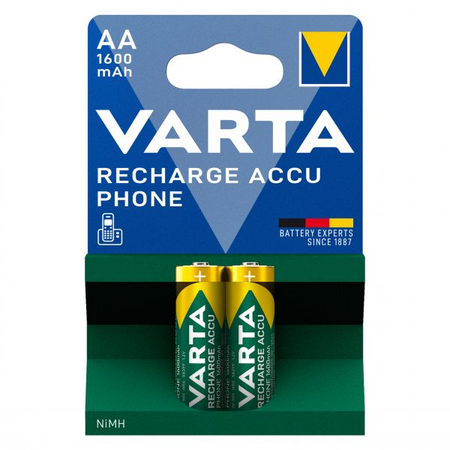 Varta Acumulatori 1600mAh Preincarcati 1.2V Ni-MH AA R6 Phone B2