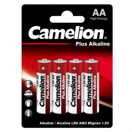 Baterii AA R6, blister 4 Buc. Camelion PLUS