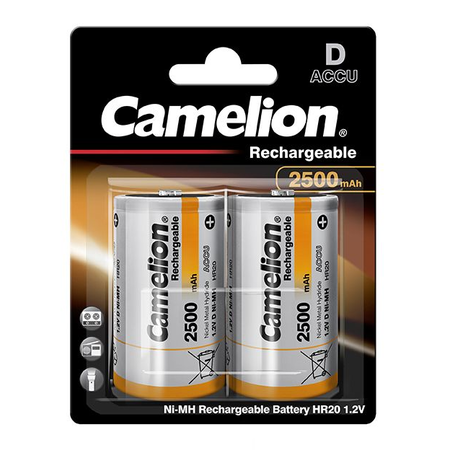 Camelion Acumulatori 2500mAh Preincarcati 1.2V Ni-MH D R20 B2