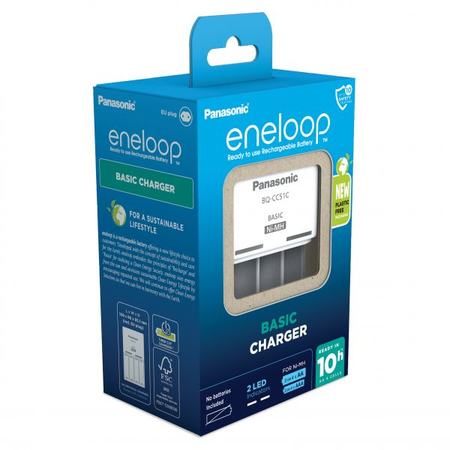 Incarcator Eneloop BASIC ECO, 4 canale de incarcare ECO, BQ-CC51E