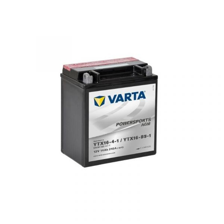 Baterie Moto AGM 12V 14Ah, 514901022 514901021 YTX16-BS-1 YTX16-4-1 Varta