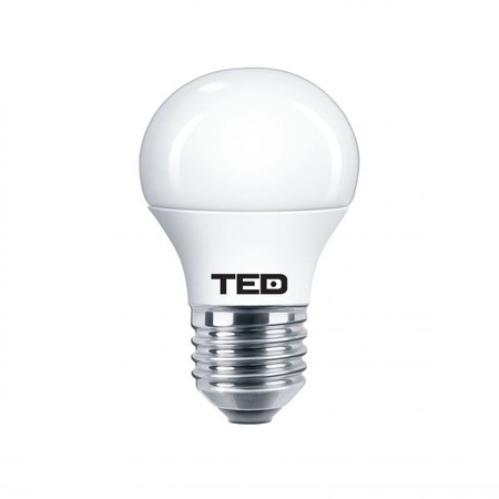 Bec LED balon mic E27 230V 7W 2700K G45 560lm TED001061