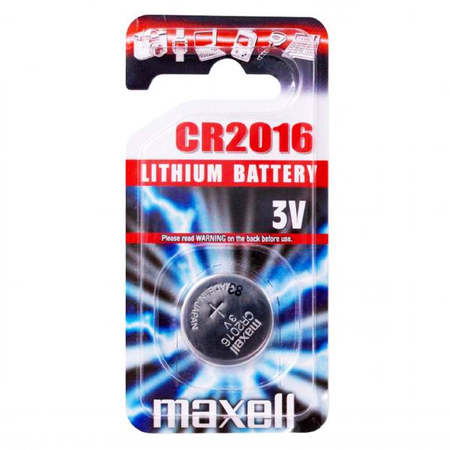 Baterii litiu 3V CR2016 90mAh, 5 Buc. Maxell