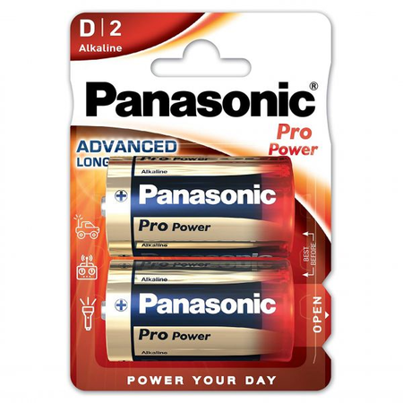 Baterii D R20, blister 2 Buc. Panasonic PRO