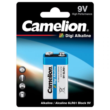 Baterii 9V 6LR61 6F22, Camelion DIGI