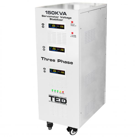 Stabilizator tensiune 150KVA 106KW, Trifazat, TED