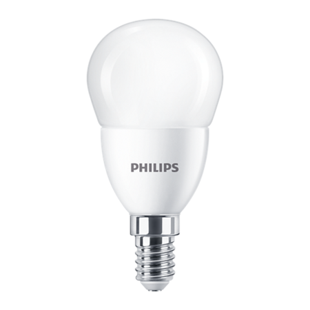 Bec LED sferic P48 7-60W E14 827, Corepro Philips