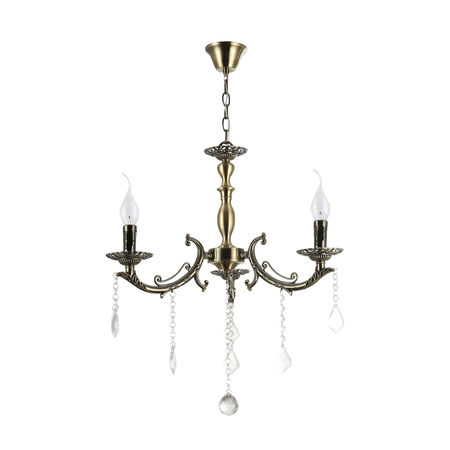 Candelabru Fascino Alama+Alb 3xE14 60W