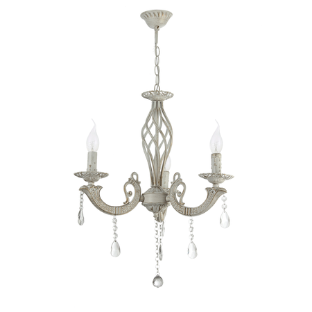 Candelabru Pandora Alb Vintage 3xE14 60W