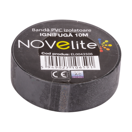 Banda Izolatoare IGN PVC 10m Negru