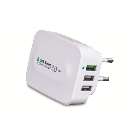 Incarcator Rapid 3xUSB 5A Alb