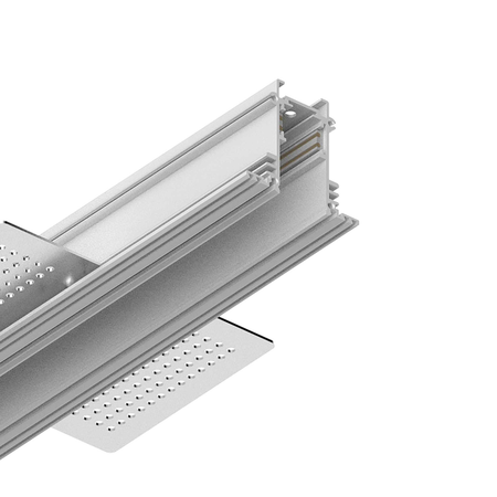 Accesoriu corp de iluminat Ego profile recessed 1000 mm Alb