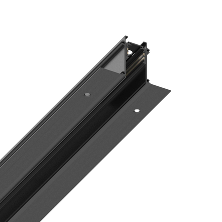 Accesoriu corp de iluminat Ego profile recessed trim 2000 mm Negru