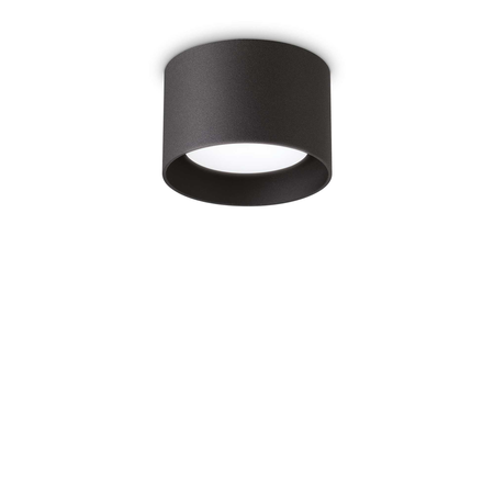 Lampa cu montaj pe tavan Spike pl1 round Negru