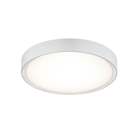 Aplica tavan / Plafoniera Clarimo 1x18W LED 1600lm 3000K, IP44 Alb