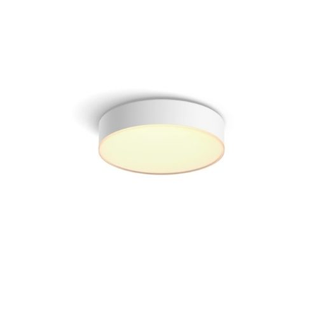 HUE 4115831P6 Plafoniera Enrave S 9.6W LED 950lm Ambiance BT (1 Hue Enrave + dimmer) Alb